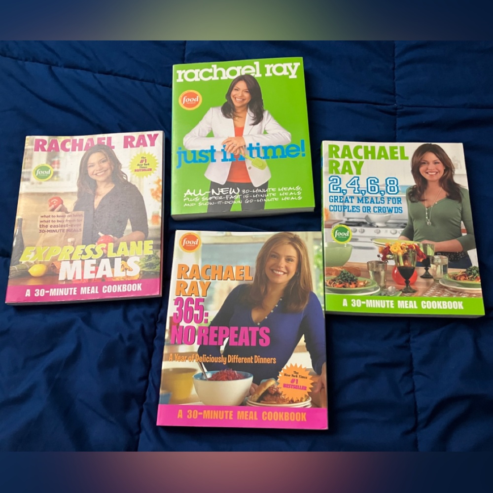 Rachael Ray Cookbook Set of 4